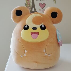 Pokemon Squishmallows "Teddiursa".